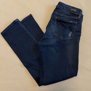Kut From The Kloth Catherine Boyfriend Denim Blue Jeans Size 8